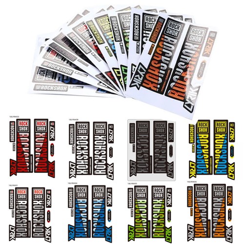 Rockshox lyrik fork stickers - rockshox,