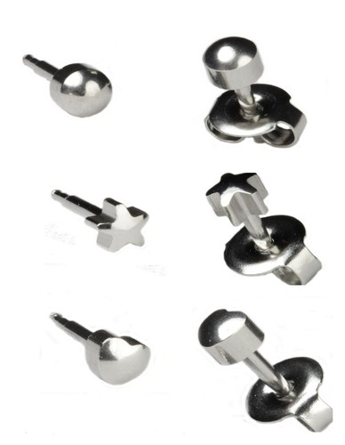 Silver surgical steel - silver,