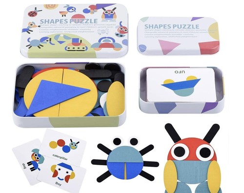 Kids educational wooden shape - educational,