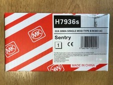 MK SENTRY 32A RCBO H7936s TYPE