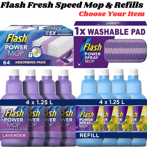 Flash fresh speed mop - fresh, mop&refill