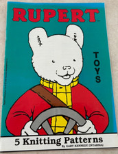 5 X RUPERT TOYS KNITTING