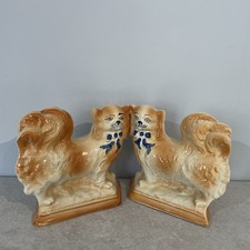 Pair Vintage Staffordshire