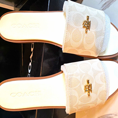 Coach women white leather - coach,