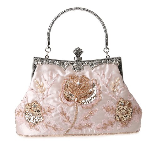 Womens floral beaded - floral, evening