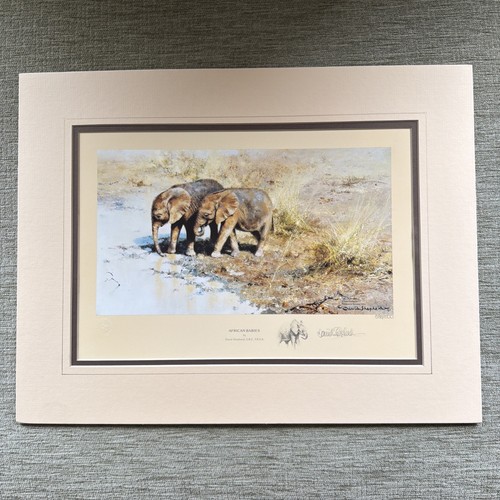 David shepherd signed print - signed,