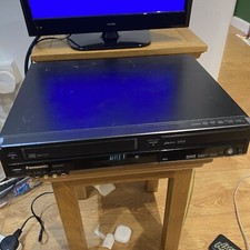 Panasonic DMR-EZ49V Black DVD & VHS Recorder Combo - Freeview - Black 