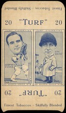 Carreras Turf - 'Sports Series Pair (w/tab)' (1949) - Godfrey Evans/Eph. Smith