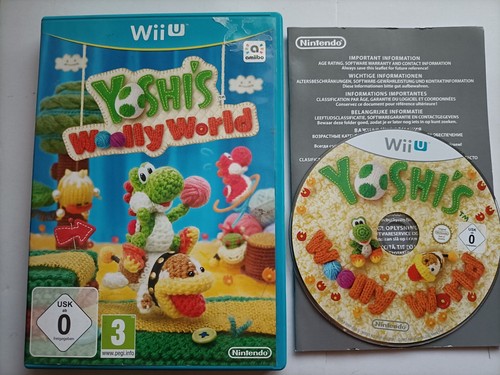 Yoshi woolly world wii - woolly, u
