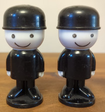 Homepride Fred Vintage 1970s Spillers Salt And Pepper Pot Shakers Plastic Airfix