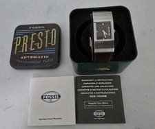 Fossil JR9675 Ladies Watch With Geniune Leather Strap 