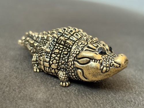 Cute fat crocodile - crocodile, solid