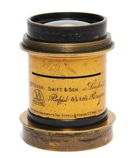 @ Vintage Brass Lens Rapid 6.5