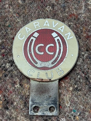 Caravan club enamel camping - caravan,