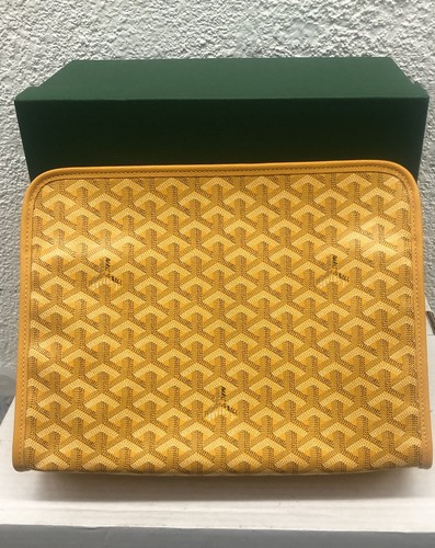 Goyard bb48 yellow goyardine - goyard,