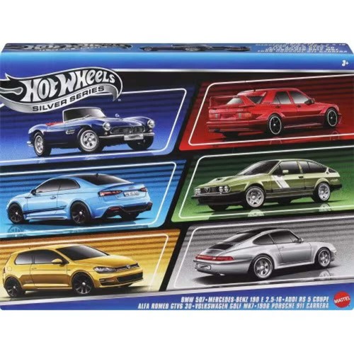 Hot wheels silver series - silver,