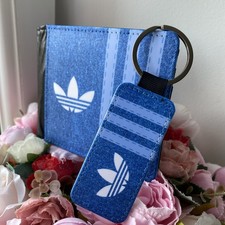 Adidas denim wallet and
