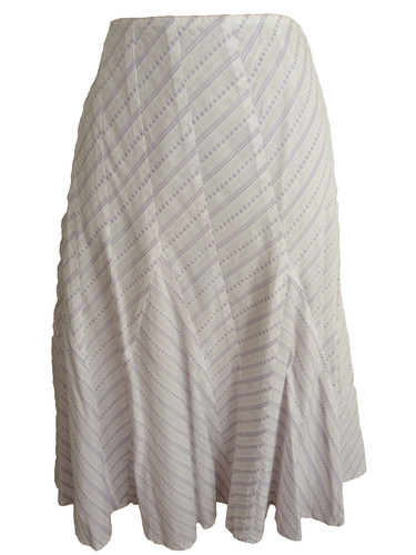 Monsoon cotton skirt - , white