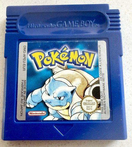 Pokemon blue version game boy - pokemon,