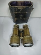 Antique Brass Opera Glasses /