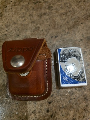 Elvis zippo lighter and pouch - elvis,