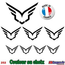 8 Stickers Logo Felt -