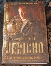 The Complete List of Chris Jericho - RARE WWE AEW Wrestling Book - BRAND NEW