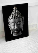 BUDDHA STATUE POSTER RELIGION IMAGE WALL ART PRINT SIZE A3 A4