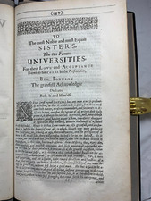 2nd Folio Ben Jonson's Fox And