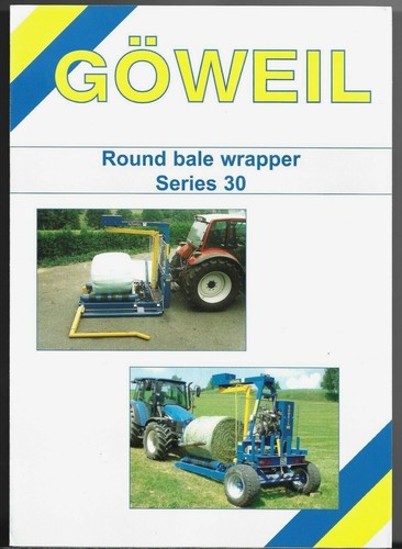 Goweil round bale wrapper - bale,