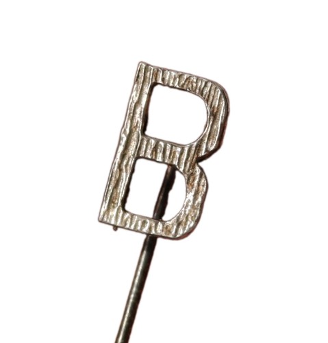 Sterling silver letter - letter, b