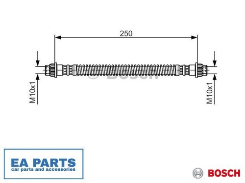 Brake hose for citroën - hose,