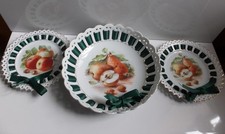 Antique Porcelain Ribbon Bowl