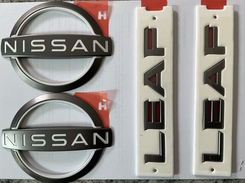 Nissan leaf car badges - leaf,