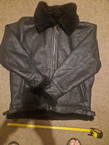Flying jacket medium - flying, sheepskin