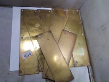Brass Finger Plates Job Lot