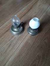 Pair of Vintage Mini Oil Lamps 