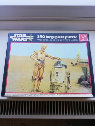 Vintage star wars jigsaw - star,
