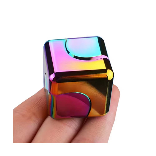 Alloy cube spinner - alloy,