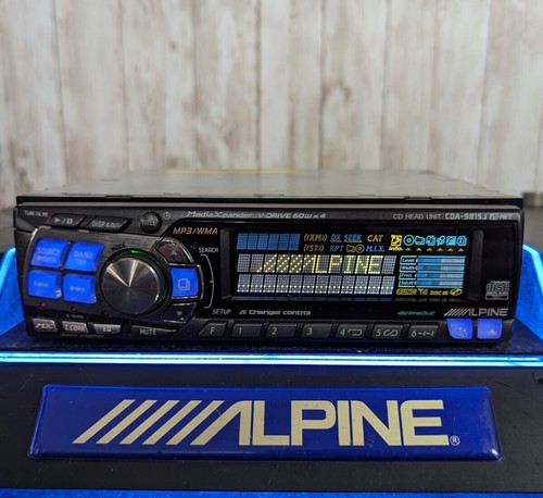 Tested alpine cda 9815j - alpine, cd
