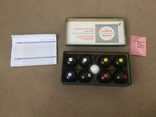 B & A The Indoor Carpet Bowls Game.