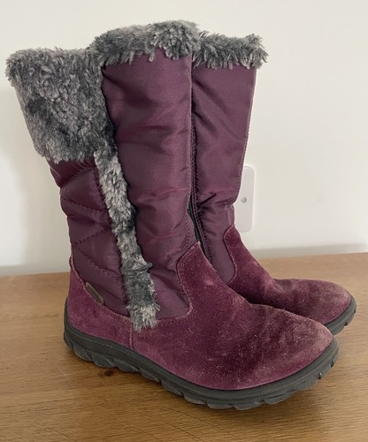 Ricosta sympatex burgundy grey - ricosta,