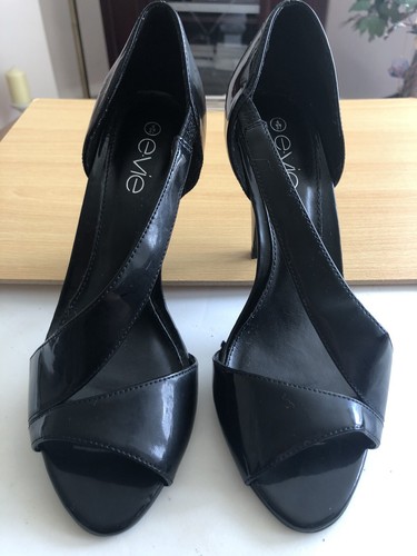 Ladies high heeled black - heeled,