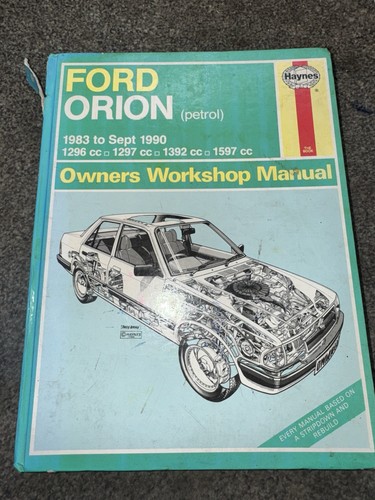 Ford orion 1983 sept 1990 - ford,