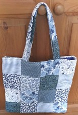 Handmade Patchwork  Tote  Bag