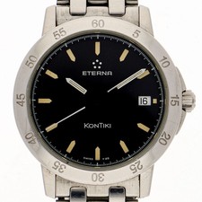 Eterna Kontiki WATCH black SS