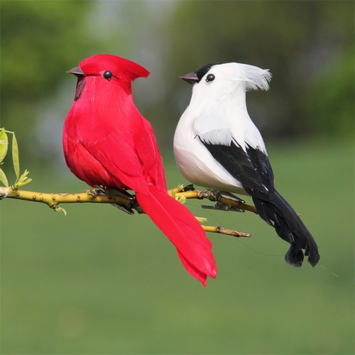 Mini fake birds clip bird - fake,
