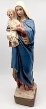 Vintage madonna child statue - madonna,