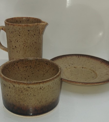 Milk jug sugar - bowl, saucer