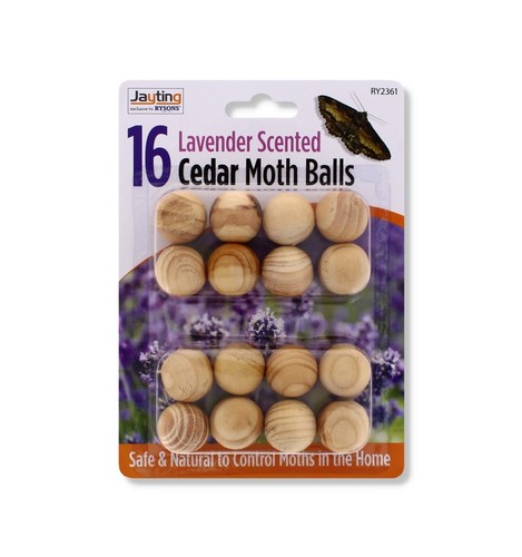 Pack wooden moth balls - pack,
